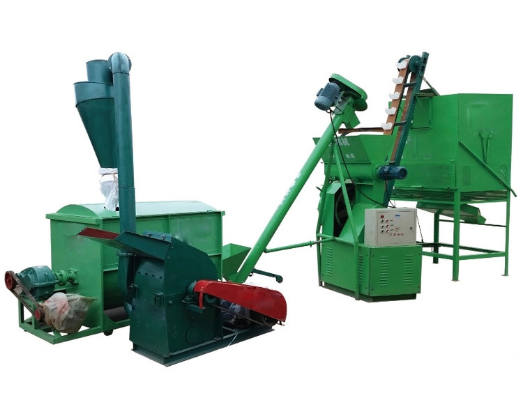 Animal Feed Pellet Granulator Production Line For Cattle Rabbit Chicken Pig Feed Pellet