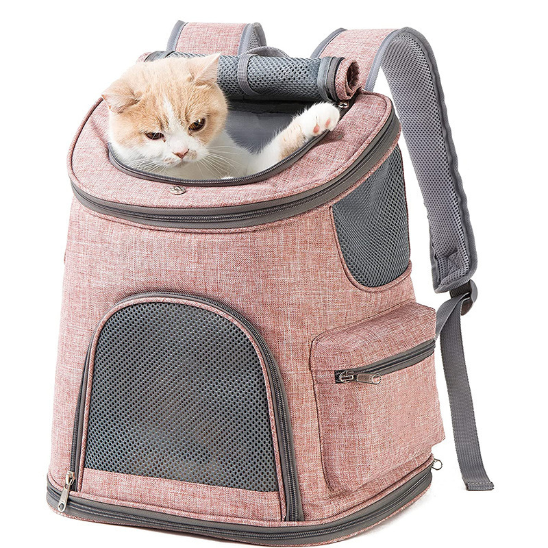 Go out carrying bag Breathable pet backpack Large capacity cat bag Cat carrier capsule Cat supplies