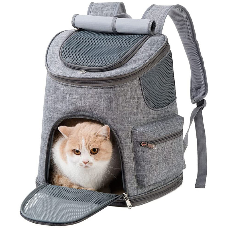 Go out carrying bag Breathable pet backpack Large capacity cat bag Cat carrier capsule Cat supplies