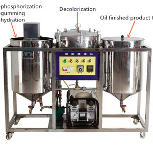 Low cost high efficiency oil refinery and deodorization machine