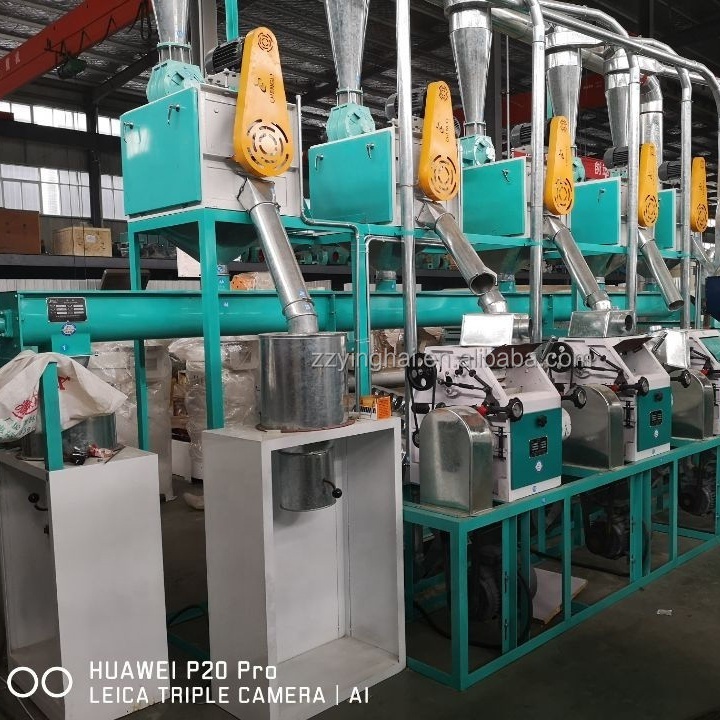 Industrial maize corn flour mill plant corn making machine semolina flour processing machine