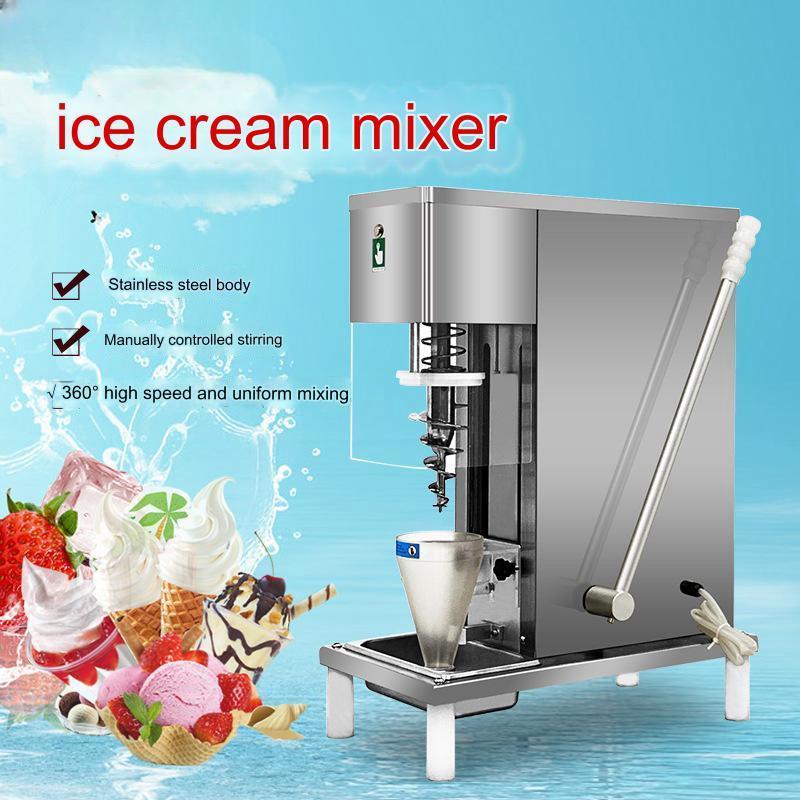 304 stainless steel body original swirl frozen fruit frozen yogurt ice cream bending machine hot selling soft ice cream machine