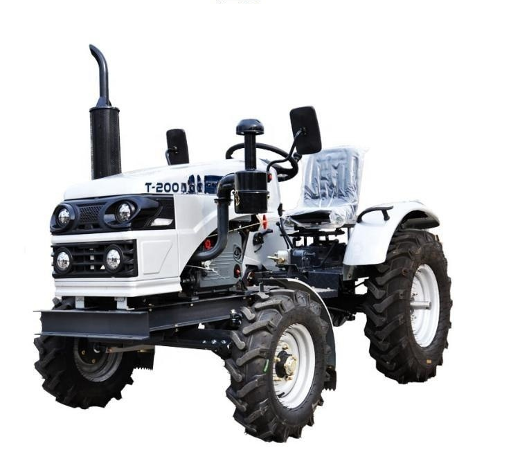 Four-wheel drive wheeled diesel tractor pastoral management machine agricultural orchard multifunctional tractor