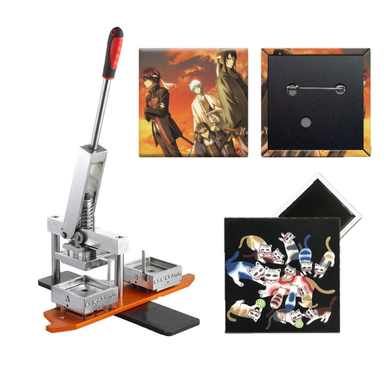 Manual Fridge Magnet Machine photo magnet machine badge making machine