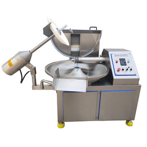 Automatic Top Quality 40L Sausage Meat Mixer 3 Blades / 6 Blades Meat Bowl Cutter Chopper for Used