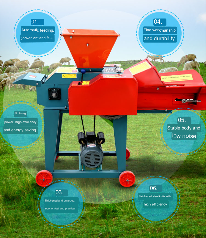 Hay Grinder Straw Grinder Feed Mill Grain Grinder Animal Feed