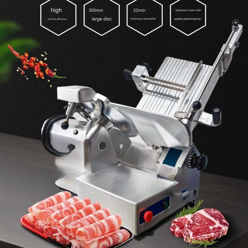 Popular design Processing capacity 80 tablets/minute 220v 0.75kw automat frozen meat slicer