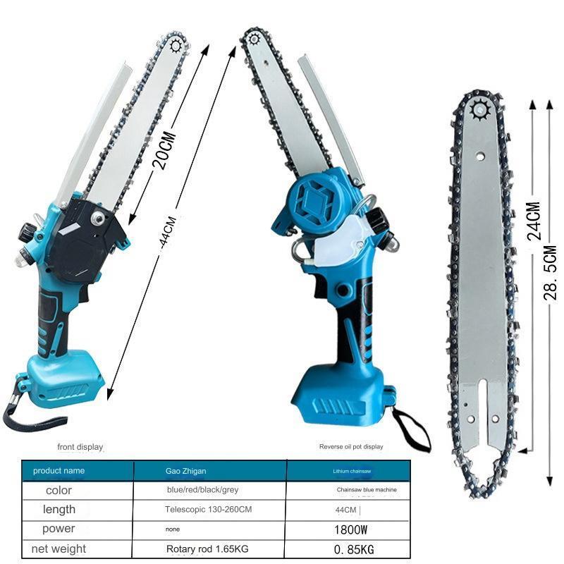 Pruning at high altitude mobile wood chipper No-load speed 0-500m/min Cutting diameter 140-400m 6 inch wood chipper