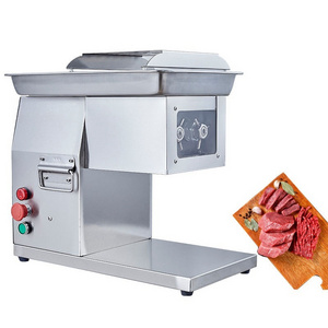 Commercial fresh meat slicer Power 1100w fresh meat slicer machine Meat in one second One machine for multiple purposes