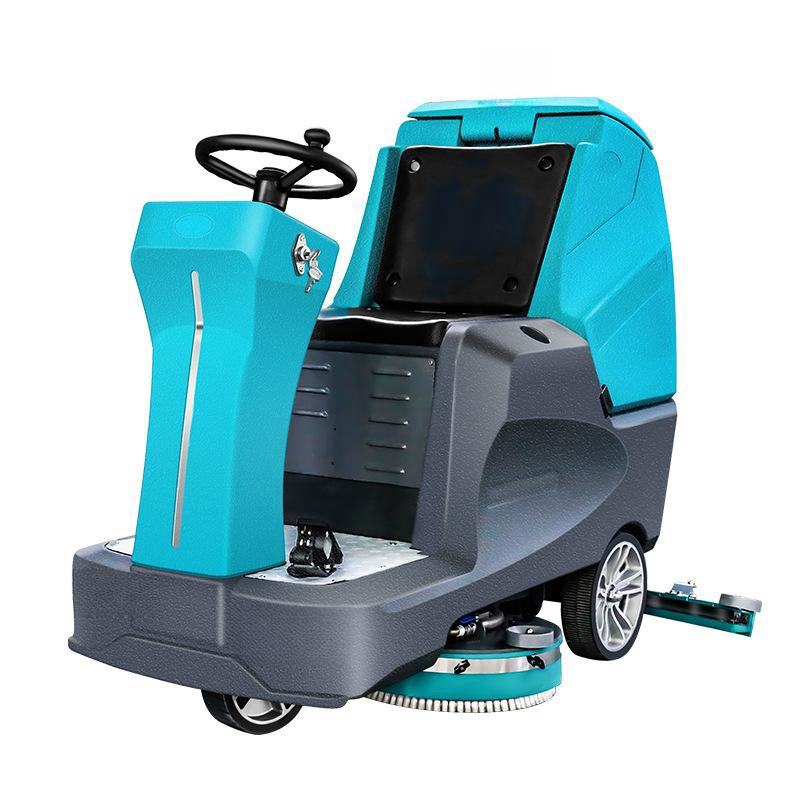 Clean water tank capacity 80L ride-on commercial floor scrubber industrial shopping mall factory supermarket property garage mop