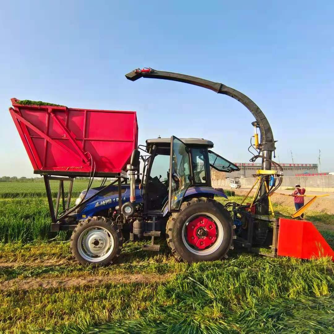 New corn stalk chopper harvester grass shredder harvest cutting machine green silage forage harvester