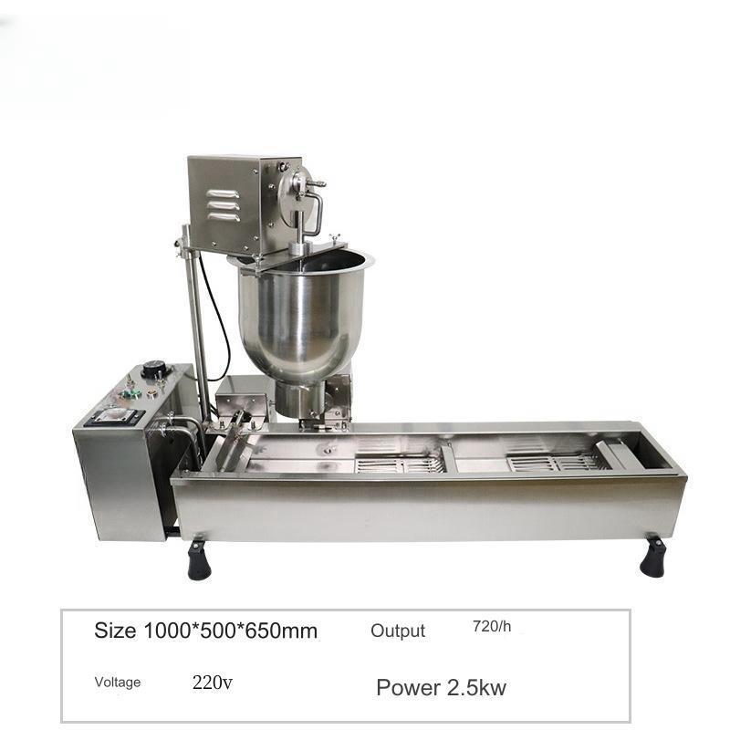 360-degree fully waterproof used donut machine 304 stainless steel material fully automatic donut making machine