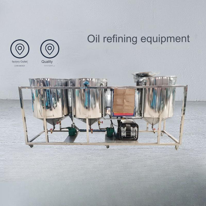 Edible oil dephosphorization deacidification and deodorization refining machine 380v olive oil refinery machine