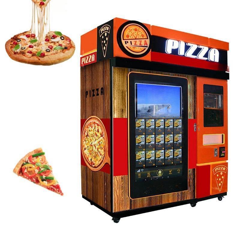 Excellent quality Dual balance heating system 24-hour self-service sales Capacity 110L pizza vending machine