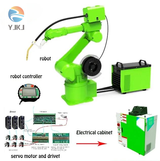 Economical six-axis industrial robot arm welding and cutting robot automatic welding robot