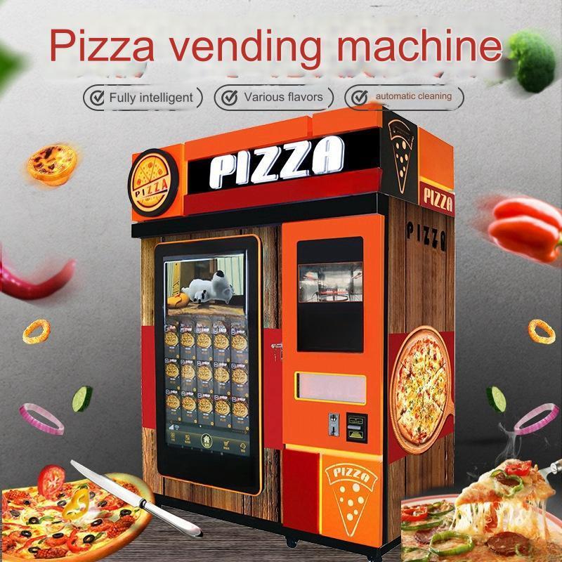 Excellent quality Dual balance heating system 24-hour self-service sales Capacity 110L pizza vending machine