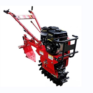 Orchard greenhouse small single chain track plow machine handheld crawler plow machine crawler diesel plow machine