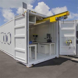 New Flat Pack Foldable Prefabricated Container Office Steel Folding Container House