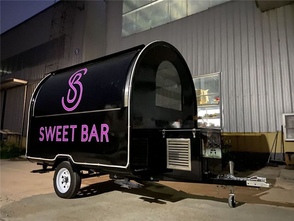 Mobile Kitchen Churros Food Truck Coffee Cart Frozen Food trailer Ice Cream Cart Hot Dog Kiosk