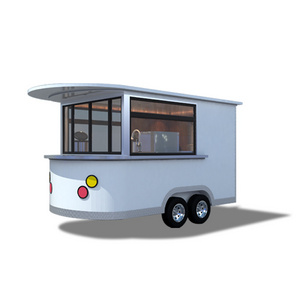 White / Beach Drink Truck / Hamburger Coffee Ice Cream cart / Food Trailer