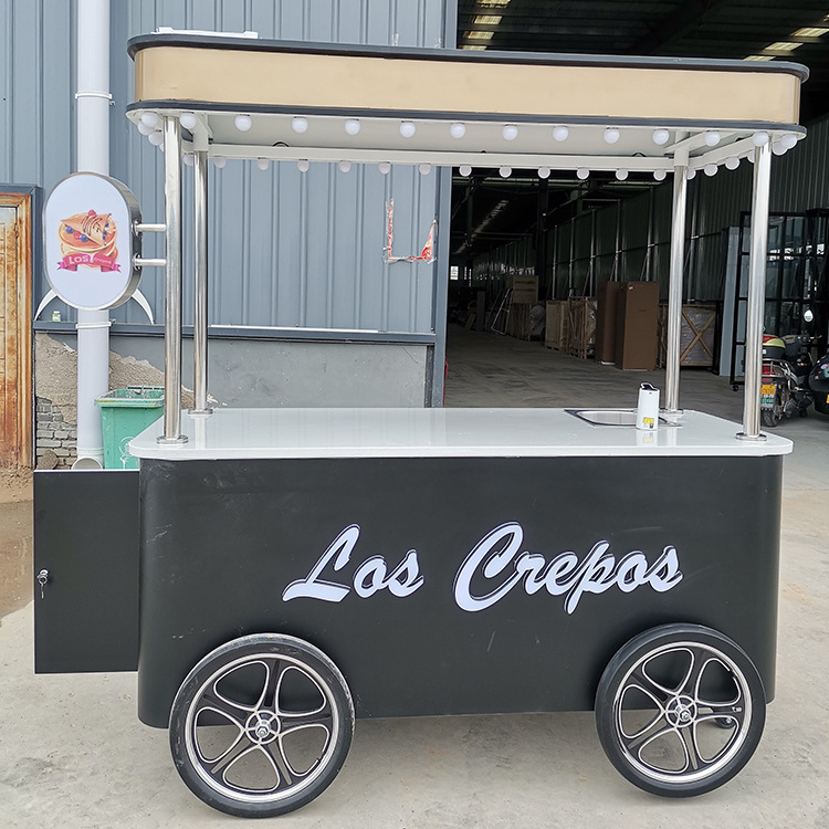 Ice Cream Trolley Carts Mobile Cart Ice Cream Machine Ice Cream Push Cart