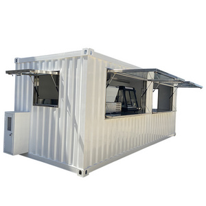 Street trailer equipment shipping container galvanized car refrigerated food trailer