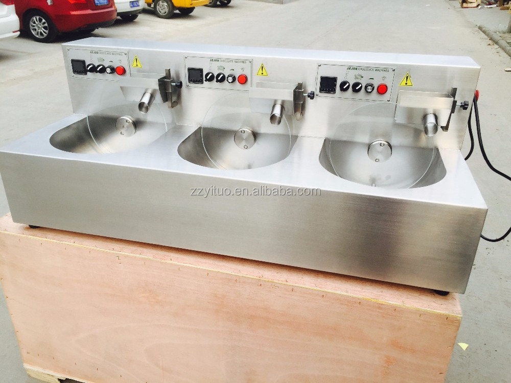 Made in China chocolate tempering machine automatic chocolate melting machine