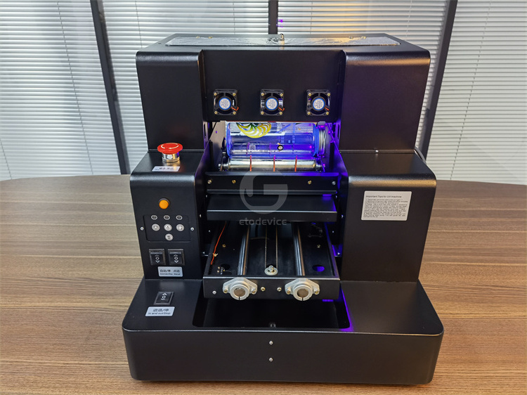 Automatic Bottle Printer A4 Size LED Inkjet Flatbed UV Printer A3 Cans Phone Case Printing Machine For Sale