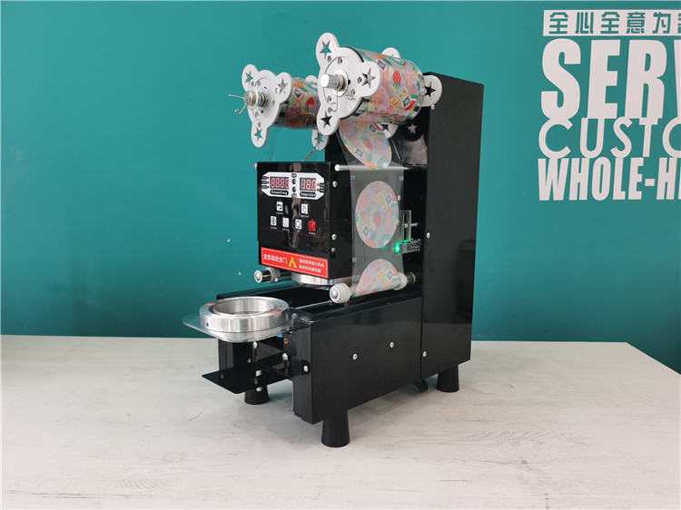 Manufacturers Direct Sales Fully Automatic Plastic Water Cup Sealing Machine High Speed Cup Sealer For Plastic Paper Cup