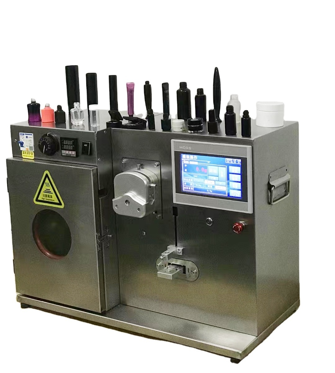 Single Channel High Precision Tabletop Nail Gel UV Gel Nail Polish Filling Machine with Heater