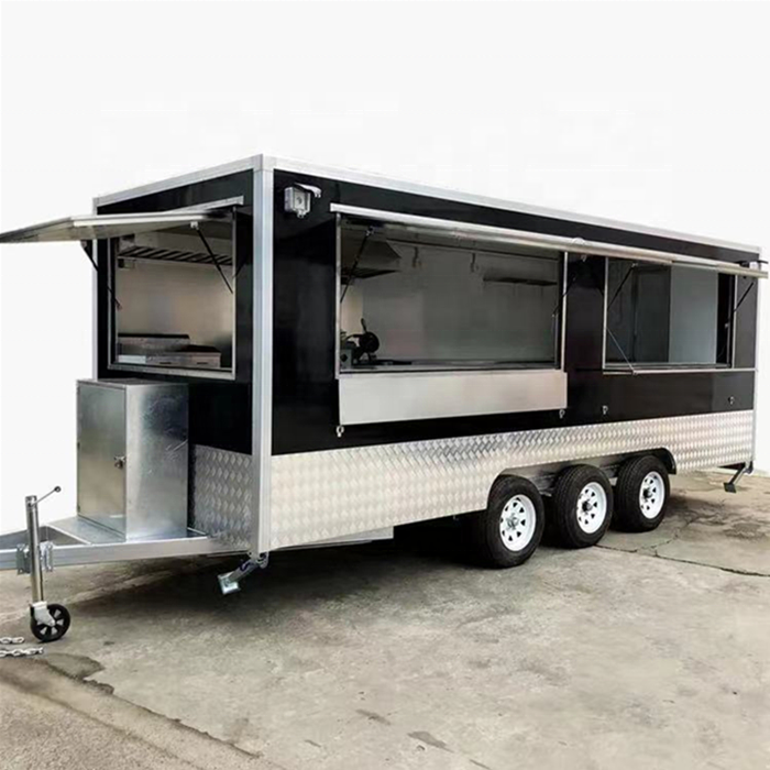 Food Carts Outdoor Street Mobile Lemonade Stand Customized Restaurant Mobile Fast Food Fruit Carts Provide Cook Philippines