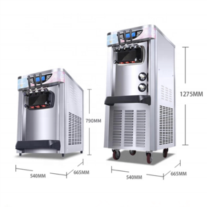 Low price best seller factory soft ice cream vending machine