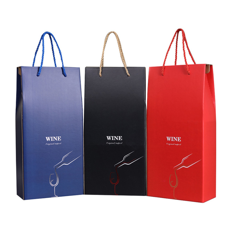 Durable Hot Sales Golden Supplier Low Price China Wholesale Wine Package Paper Box Packaging