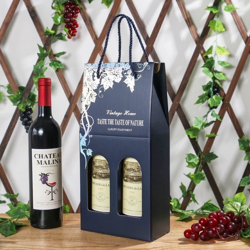 Durable Hot Sales Golden Supplier Low Price China Wholesale Wine Package Paper Box Packaging