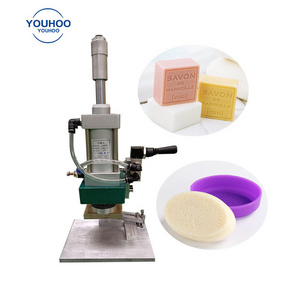 pneumatic soap press  forming machine for bath soap / manual soap stamper tool machine printer