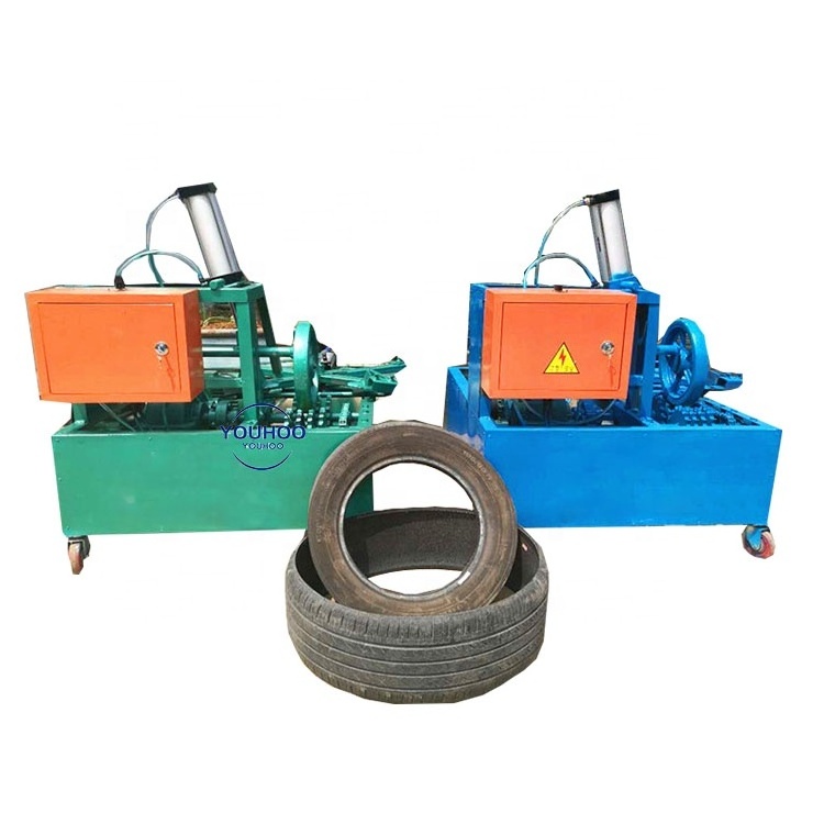 truck tire strip cutting machine used tire tool recycling tire sidewall cutting machine