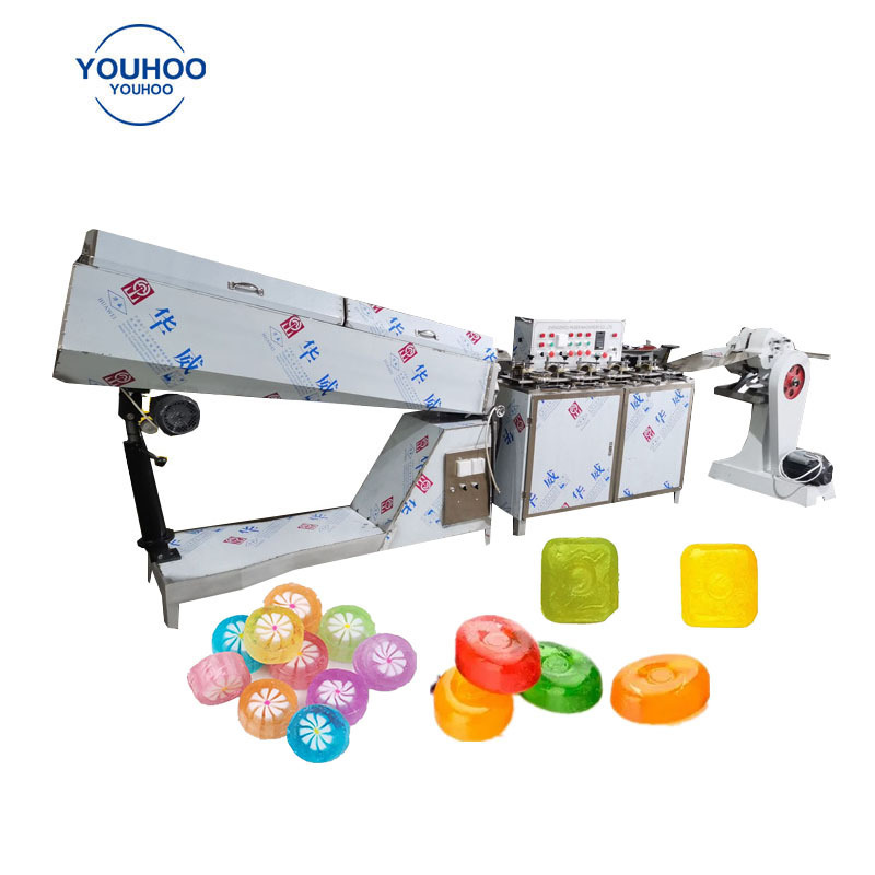 industrial chocolate lollipop machine candy cut and wrapping machine taffy puller equipment plant