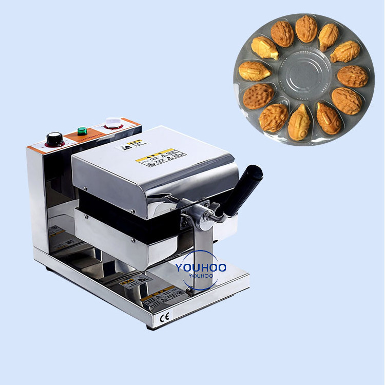 breakfast shop corn shaped cake manju waffle maker making baking machine