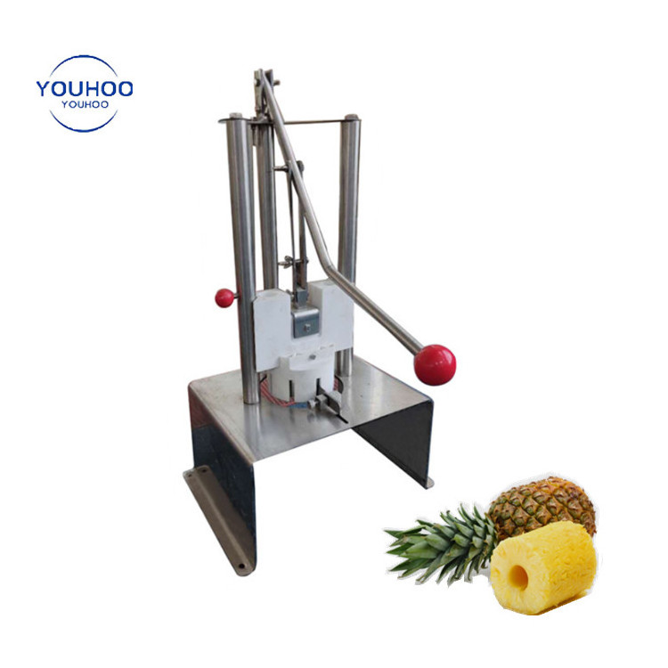 Large supermarket commercial ananas peeler and corer machine pineapple peeler corer slicer cutter equipment