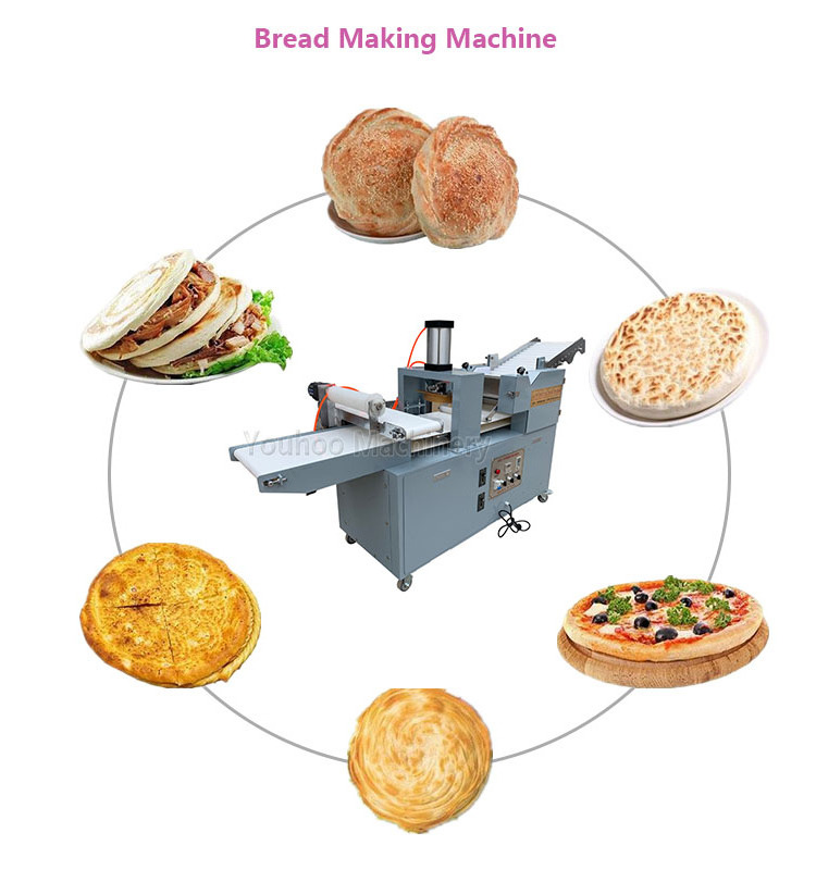 electric flour tortilla machine commercial automatic tandoor oven / roti naan pizza crust making machine