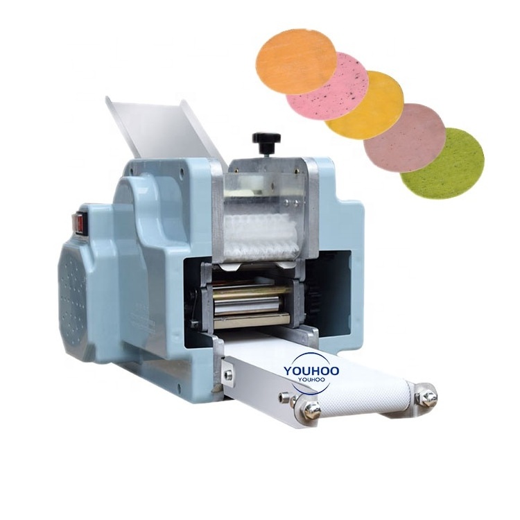 Cheap and cheerful dumpling wrapper spring roll machine spring roll skin wrapper maker machine for sale