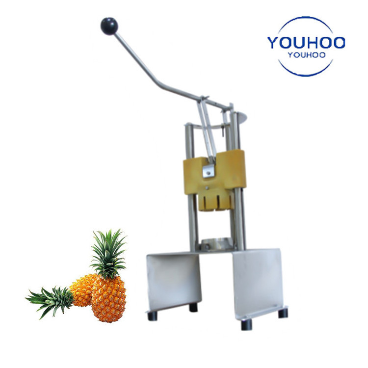 Large supermarket commercial ananas peeler and corer machine pineapple peeler corer slicer cutter equipment