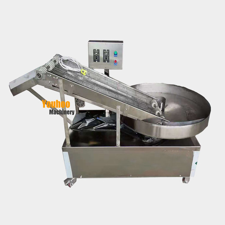 fully automatic mochi ice cream coating covering machine flour powder sprinkling machine for industrial