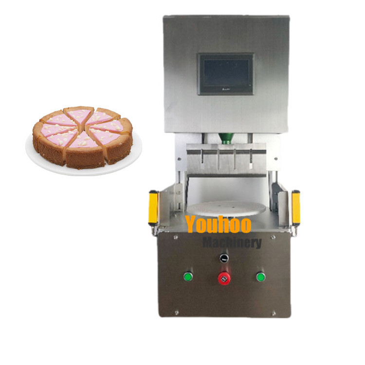 adjustable automatic layer cake cutting machine ultrasonic cutter with 2-24pieces