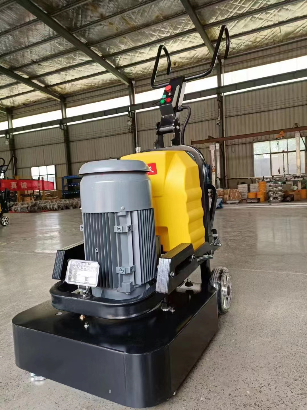 Factory directly supply 280v 630mm single double head concrete floor corner grinder and polisher 10 hp