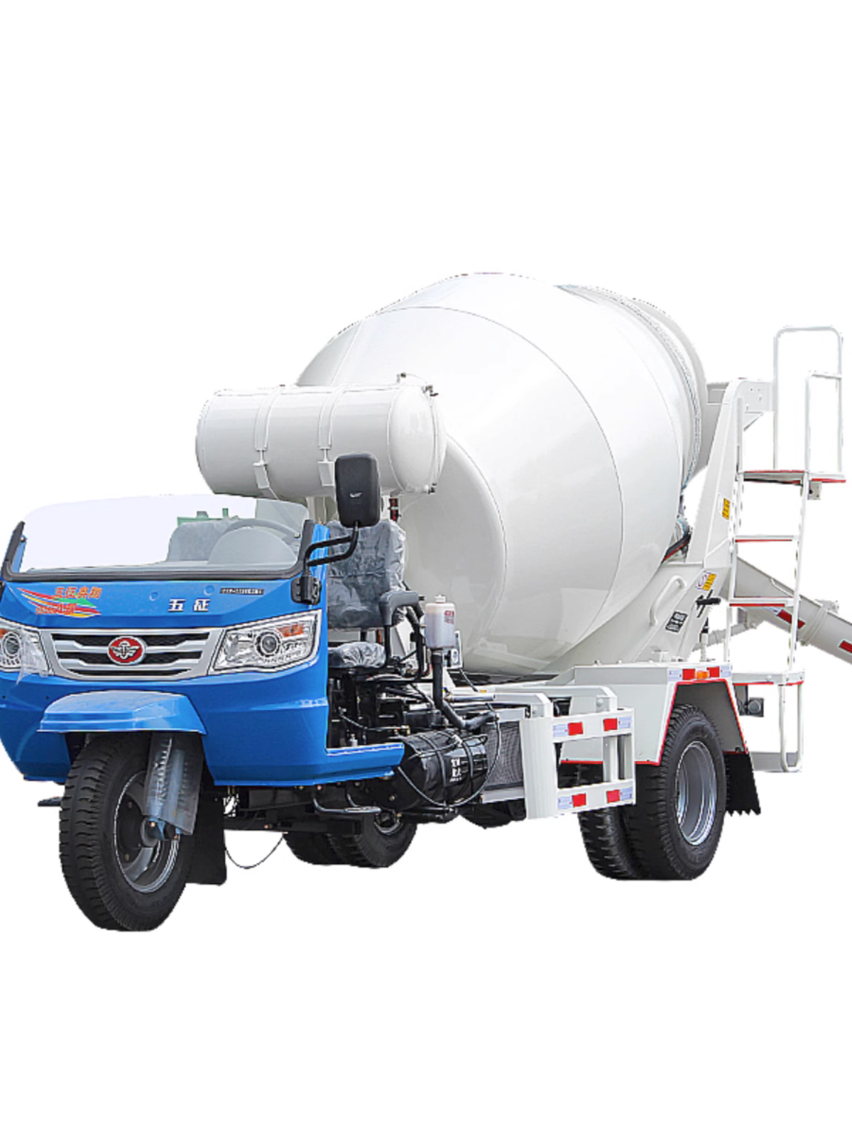 Diesel engine tricycle truck 1m3 mobile small mini concrete mixer