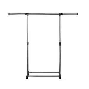 Simple floor retractable clothes drying rack household balcony clothes drying pole