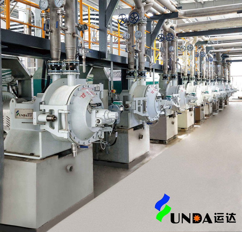 Yunda 2023 Factory price pulp and pulp board making paper pulper machine  double disc refiner