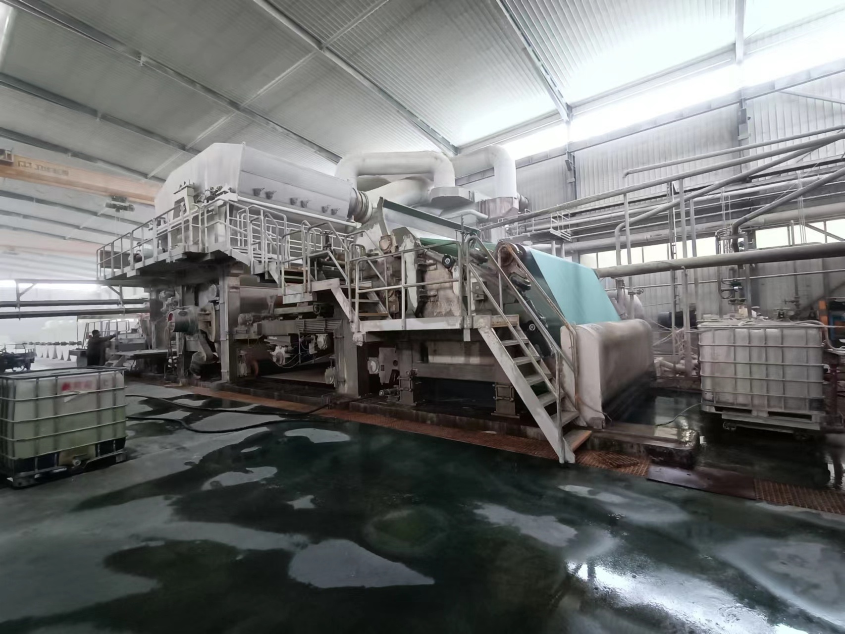 China tissue paper mill papermaking equipment, tissue paper making plant