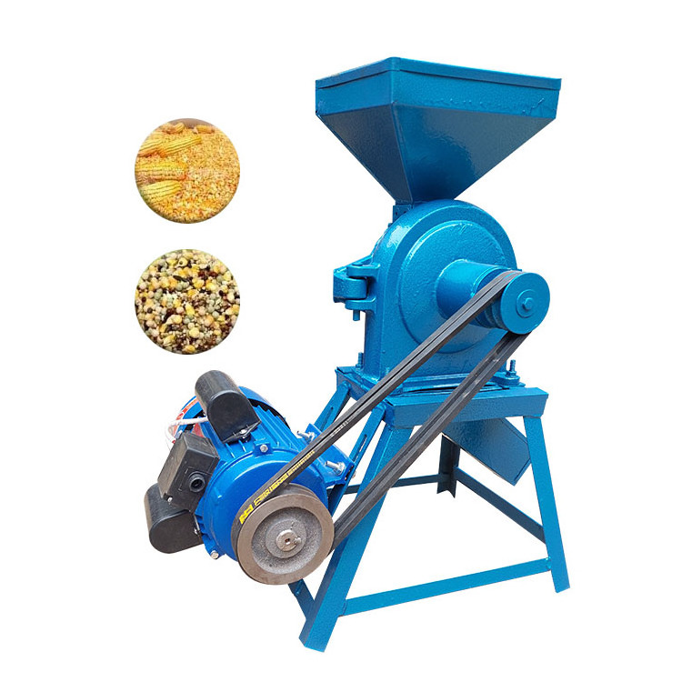 Cast Iron High Capacity Coarse And Fine Adjustable Tooth Claw Pulverizer Rice Peanut Crusher Electric Pulverizer